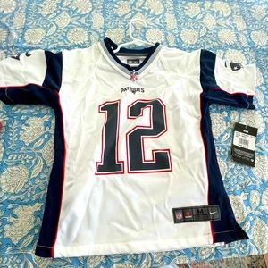 Nike Kids M 5/6 Tom Brady Jersey NWT